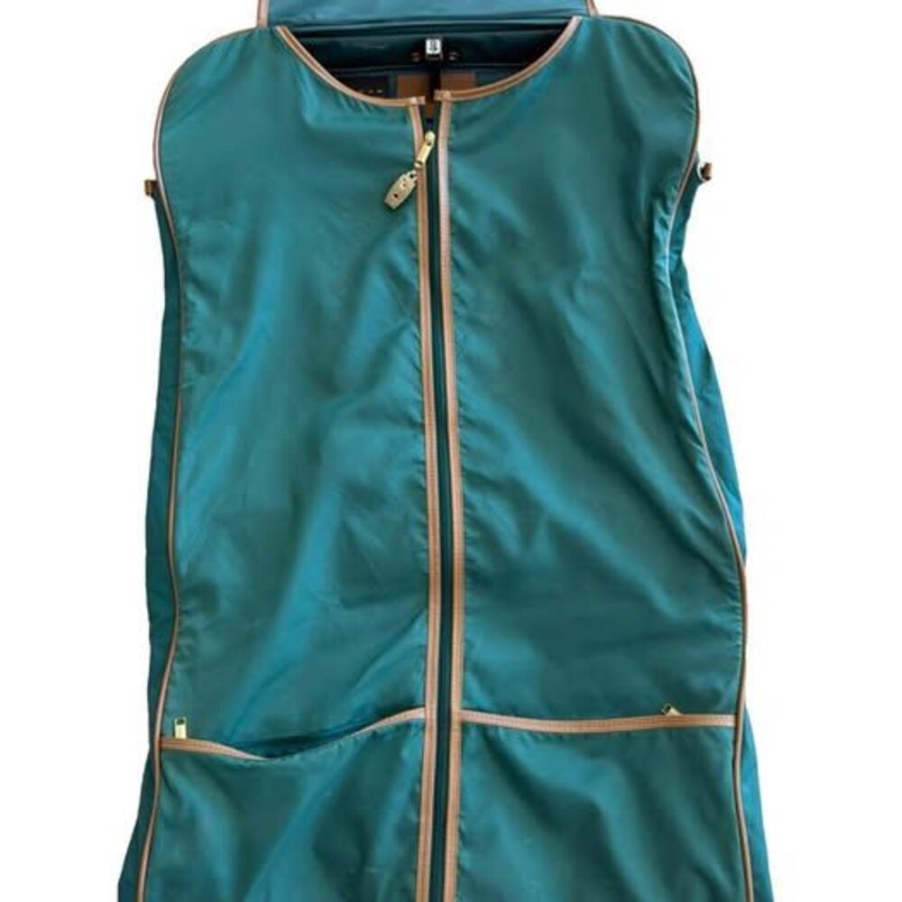 Vintage Jaguar Green Suit Garment Bag